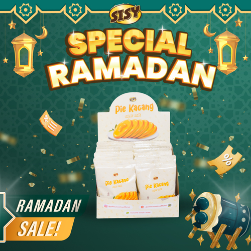 Pie Susu Sisy | PIE KACANG SISY 1 Box isi 20 pcs