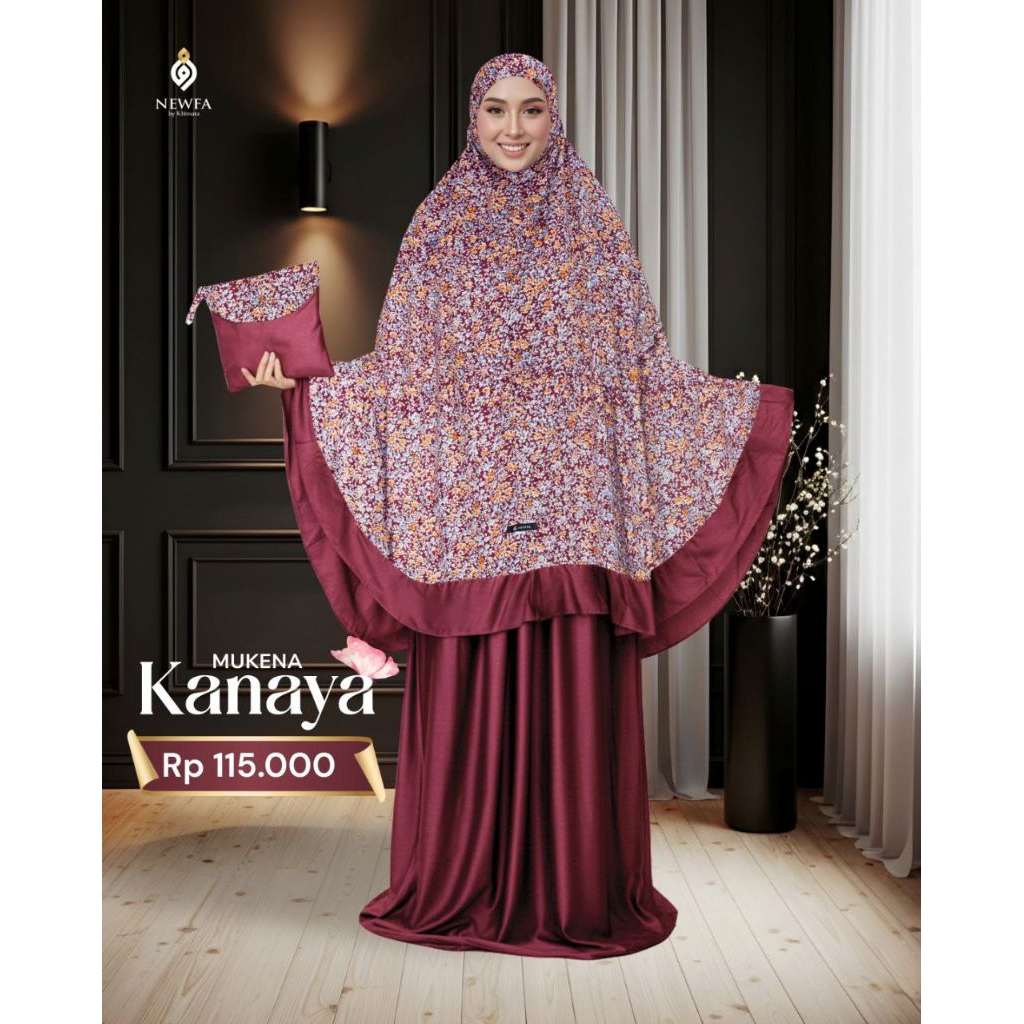 KANAYA / Mukena Dewasa / Mukena Rayon / Mukena Harian Adem Bagus