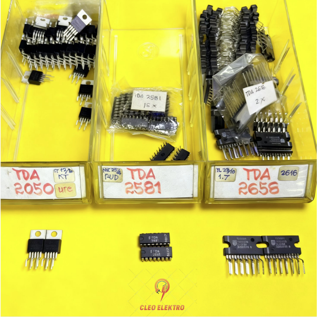 IC TRANSISTOR TDA 2050 / 2581 / 2658 ASLI ORIGINAL ST TDA2050 TDA2581 2658