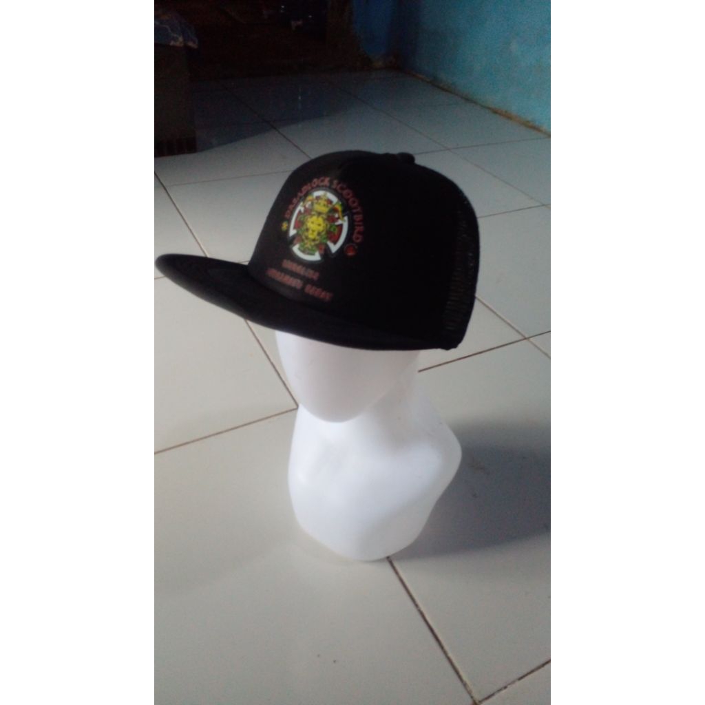 TOPI JARING SNAPBACK |VESPA |SCOOTERIST