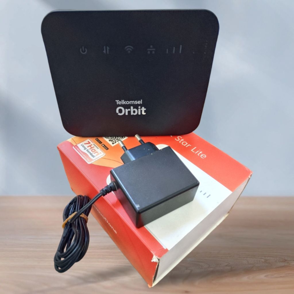 modem Orbit Star Lite telkomsel router wifi modem 4g bekas seken second preloved Internet LAN networ