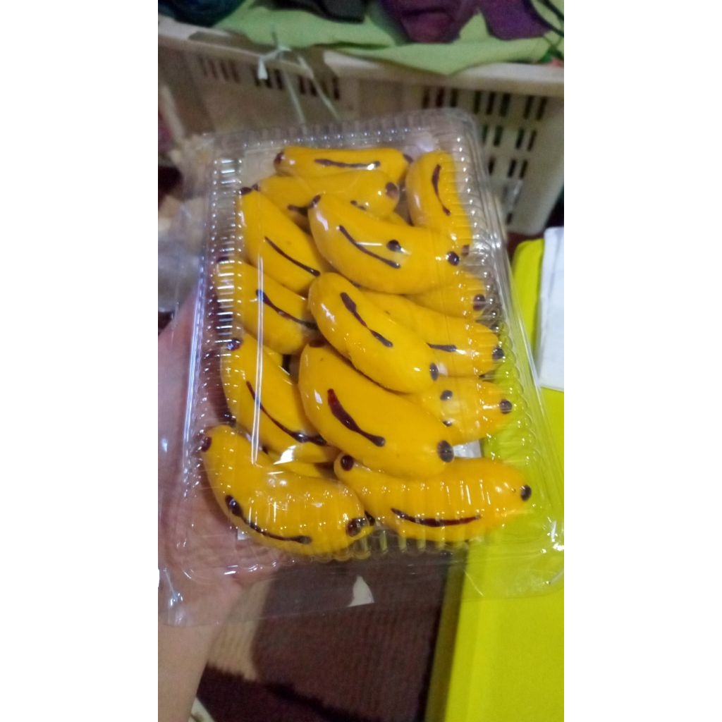 KUE KERING COKLAT BENTUK PISANG