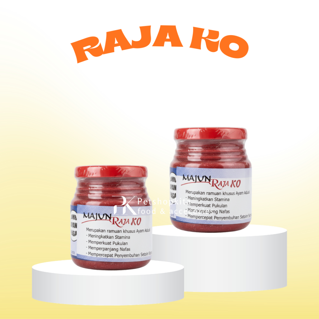 RAJA KO Jamu Ayam Majun Raja KO Kamlang Ayam Raja KO Ampuh meningkatkan stamina dan tenaga cocok unt