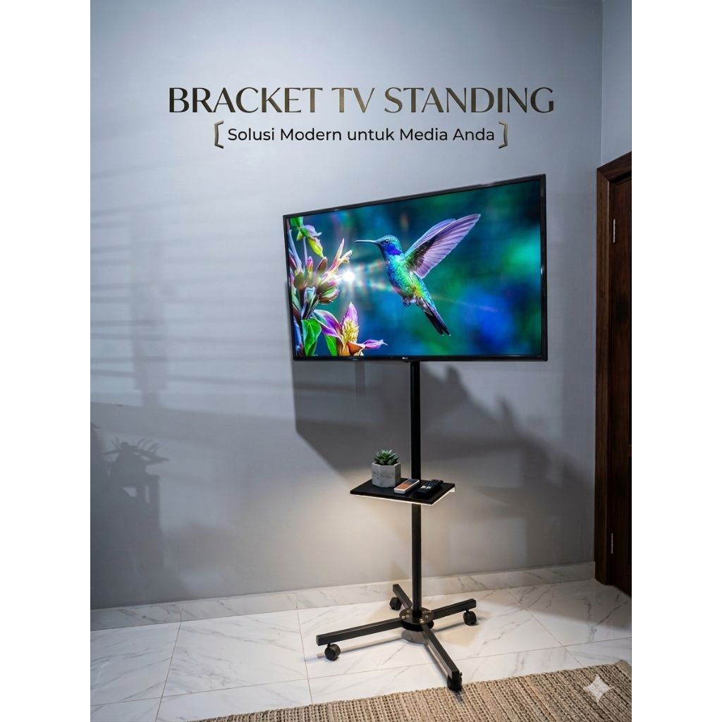 BRACKET STAND TV 20 21 25 32 40 inch BRACKET STANDING TV