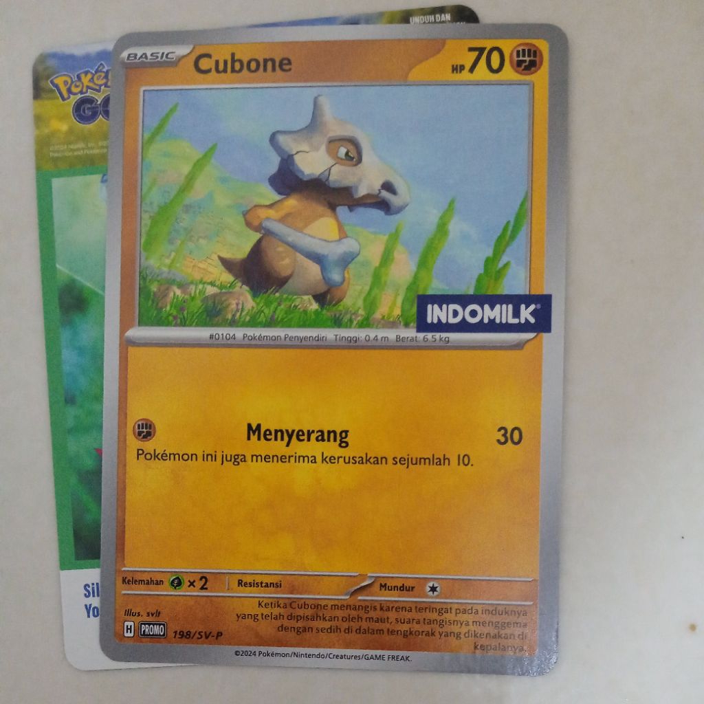 POKEMON CARD X INDOMILK