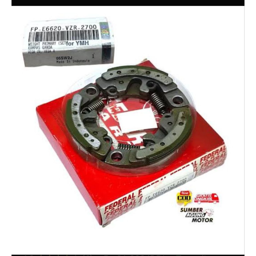 kampas ganda Vega ZR /batu sporket Vega ZR