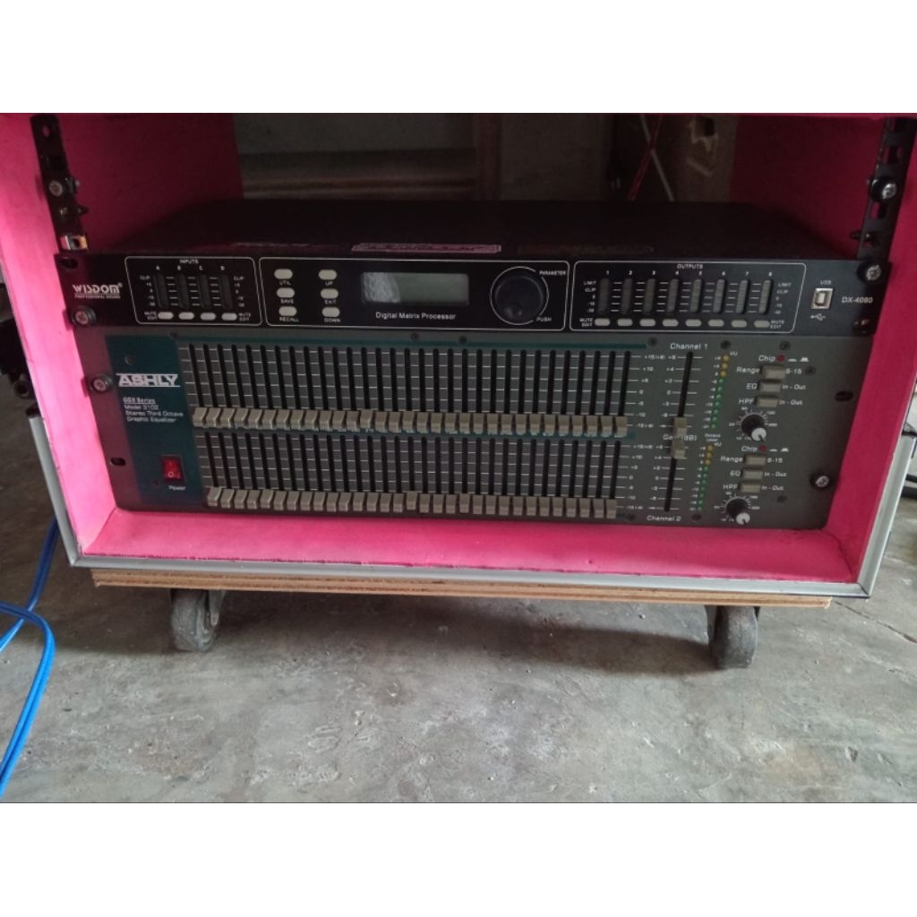 Equalizer ASHLY GQX3102 Second/Bekas