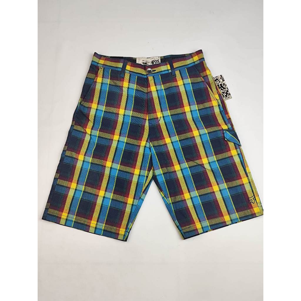 Fox Reverb Shorts Vintage Navy Original Celana Pendek Sepeda MTB Trail Enduro Size 28
