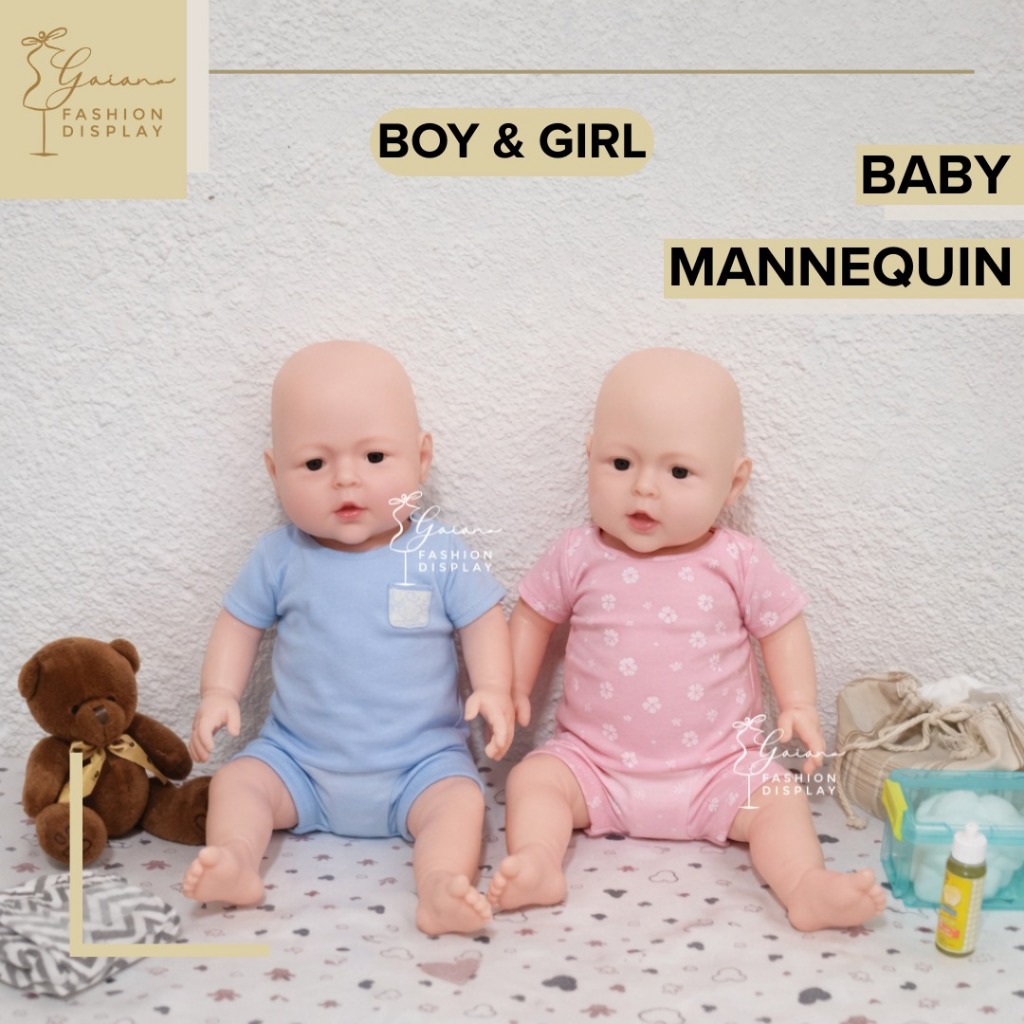 Boneka Manequenn Baby Patung Manekin Bayi Patung Manekin Baby Silicone Phantom bayi-BH