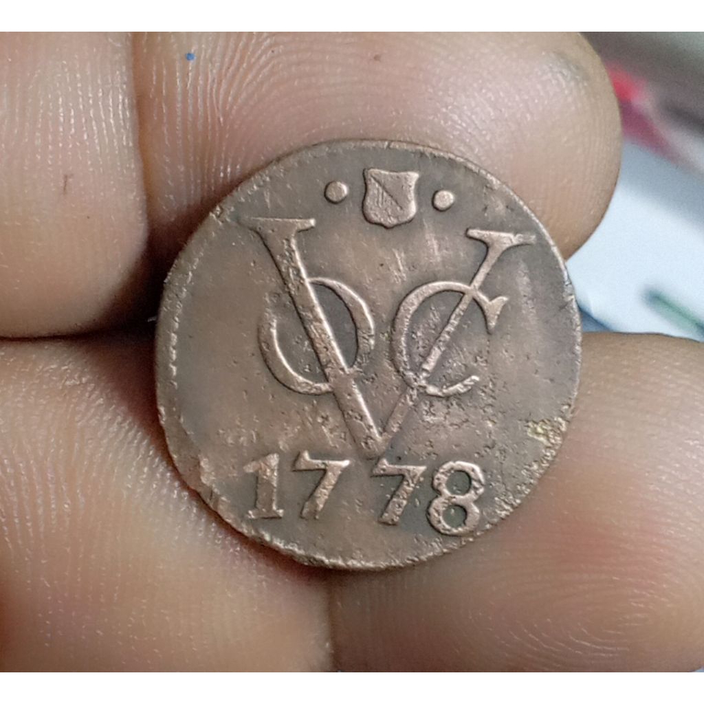 Koin VOC 1 Duit Utrecht 1778