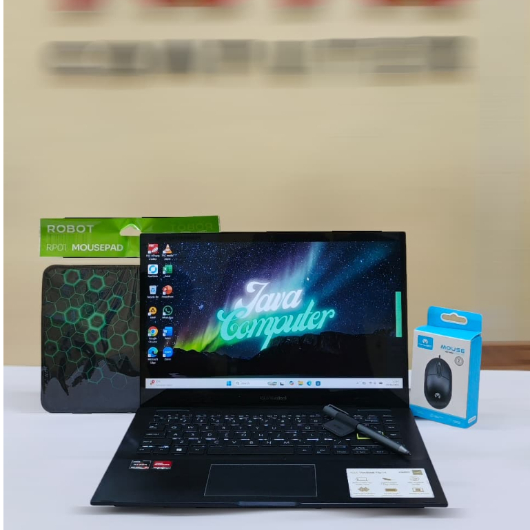 Asus Vivobook Flip 14 AMD Ryzen 5 - 5500U Ram 12GB DDR4 SSD 512GB Seken