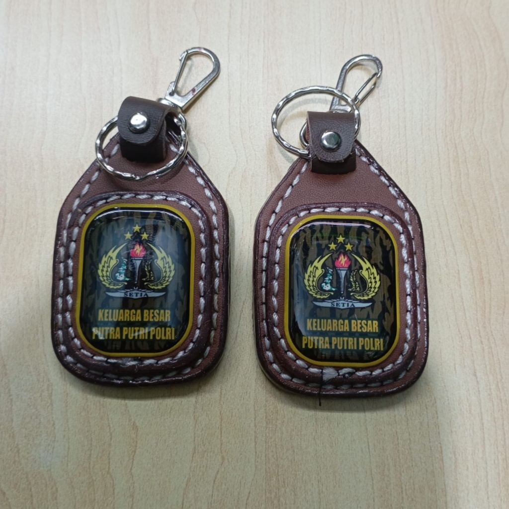 asesoris gantungan kunci logo kbpp polri exclusive