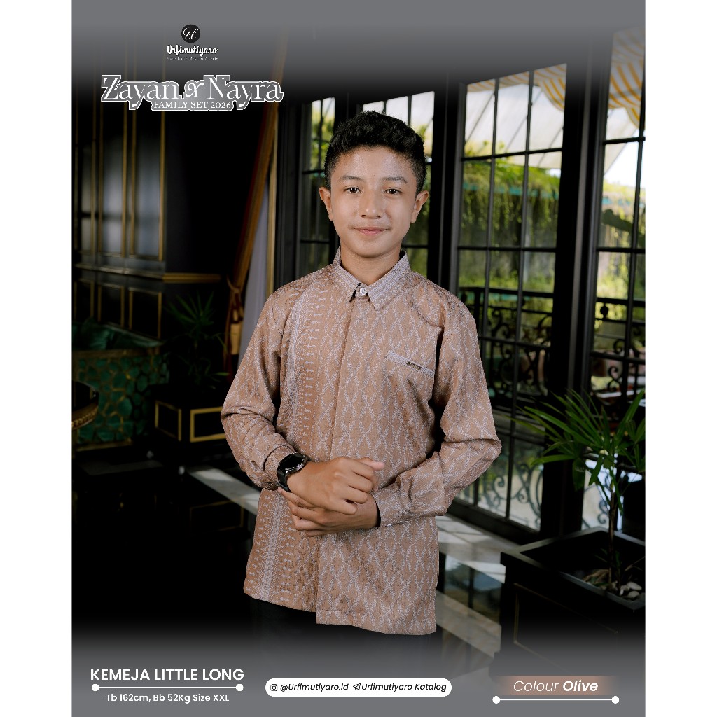 Zayan Kemeja Little