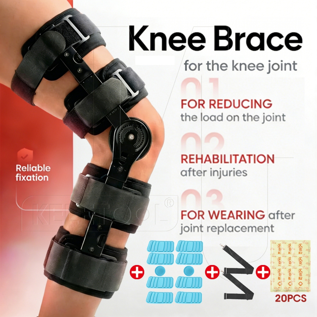 Deker Terapi Lutut Bahan Knee Support Terapi Alat Penyangga Lutut Osteoarthritis Knee Brace Alat pen