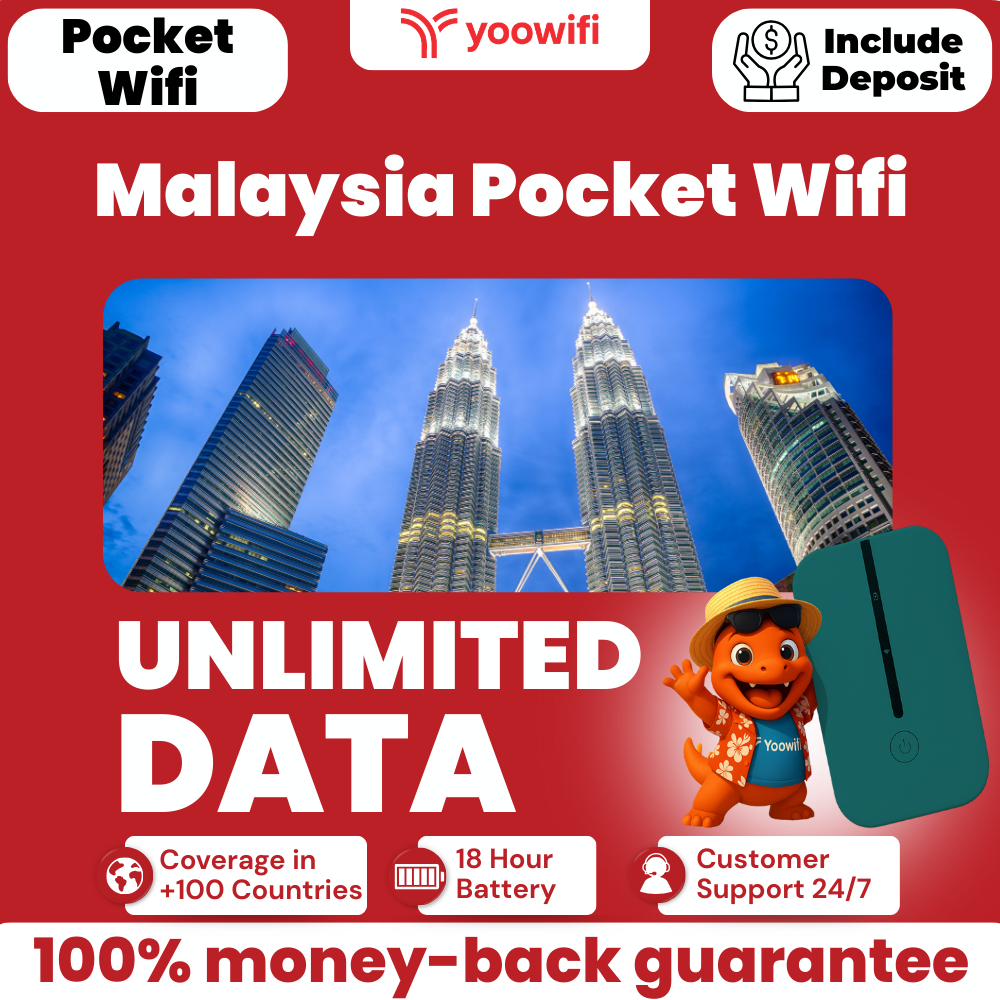 Yoowifi Pocket Wifi Malaysia Unlimited Highspeed Wifi Portable Internet Roaming