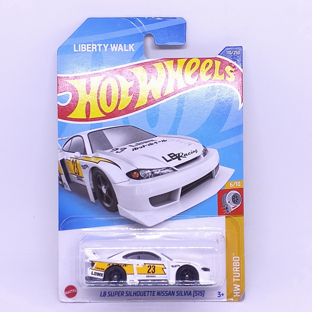 Hotwheels Hot wheels lb super silhouette nissan silvia s15 white putih Diecast die cast
