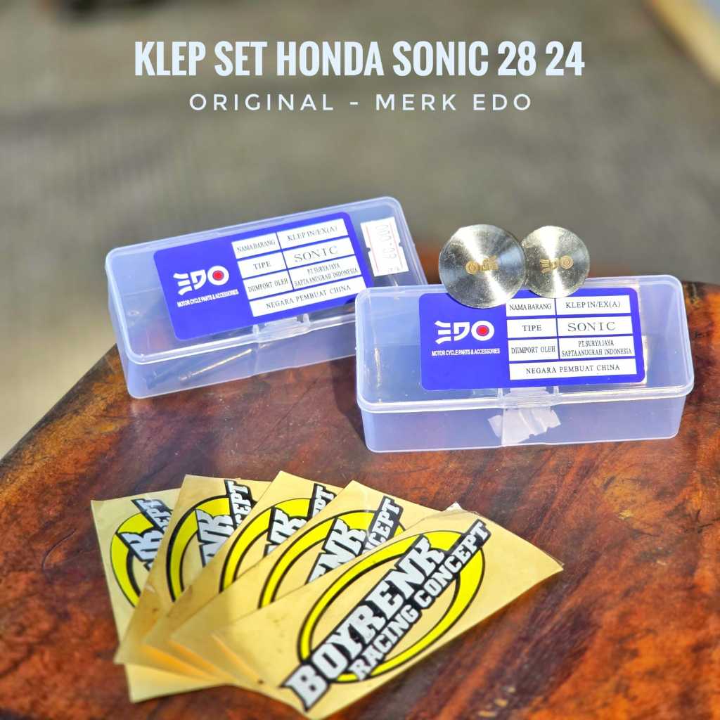 klep 28 24 batang 5mm klep sonic klep racing 28/24 edo-BOYRENK RACING CONCEPT