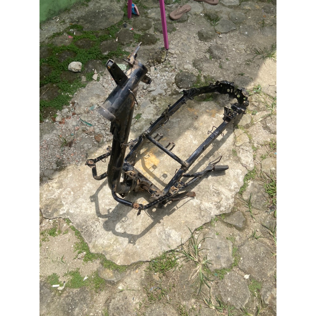 rangka frame sasis krangka batangan beat pop fi 2016 original