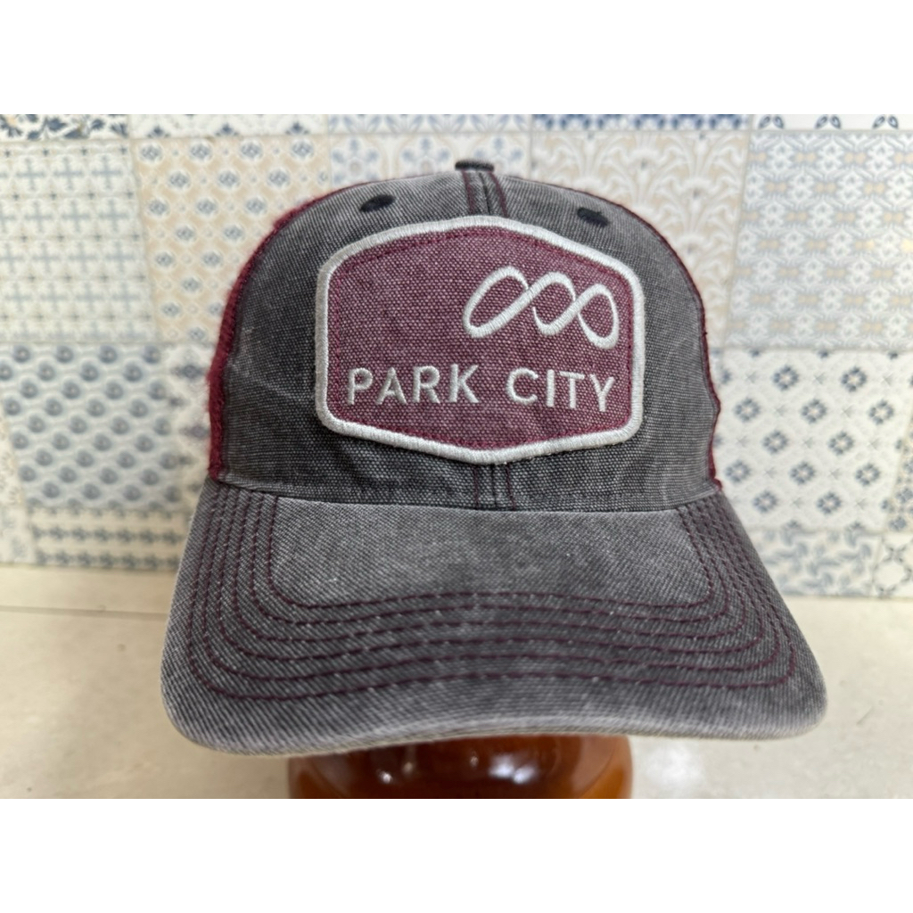 Topi Second Brand Branded Denim Cap Park City Trucker By Legacy Original Full Tag