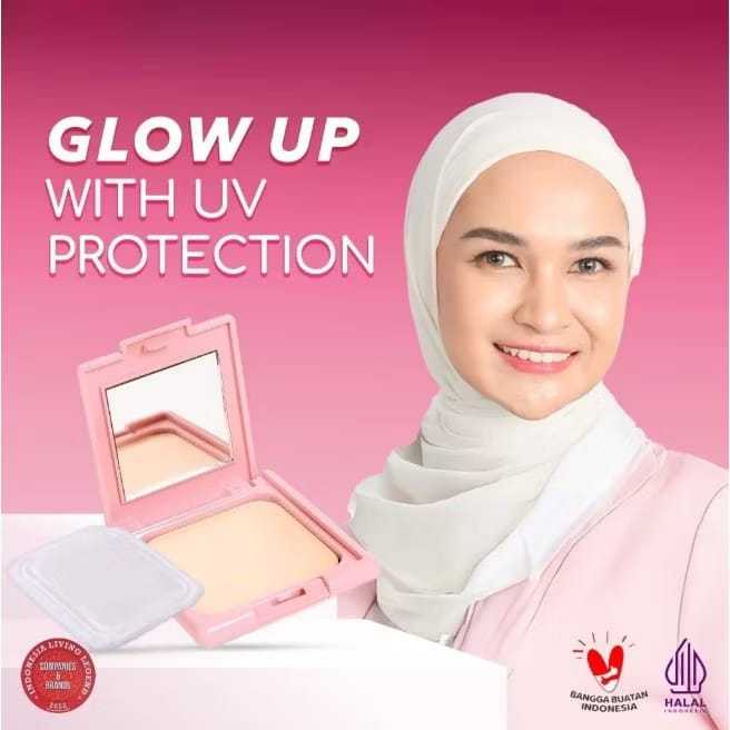 VIVA COMPACT POWDER PINK 12 GR-VIVA COMPACT POWDER-With UV FILTER-