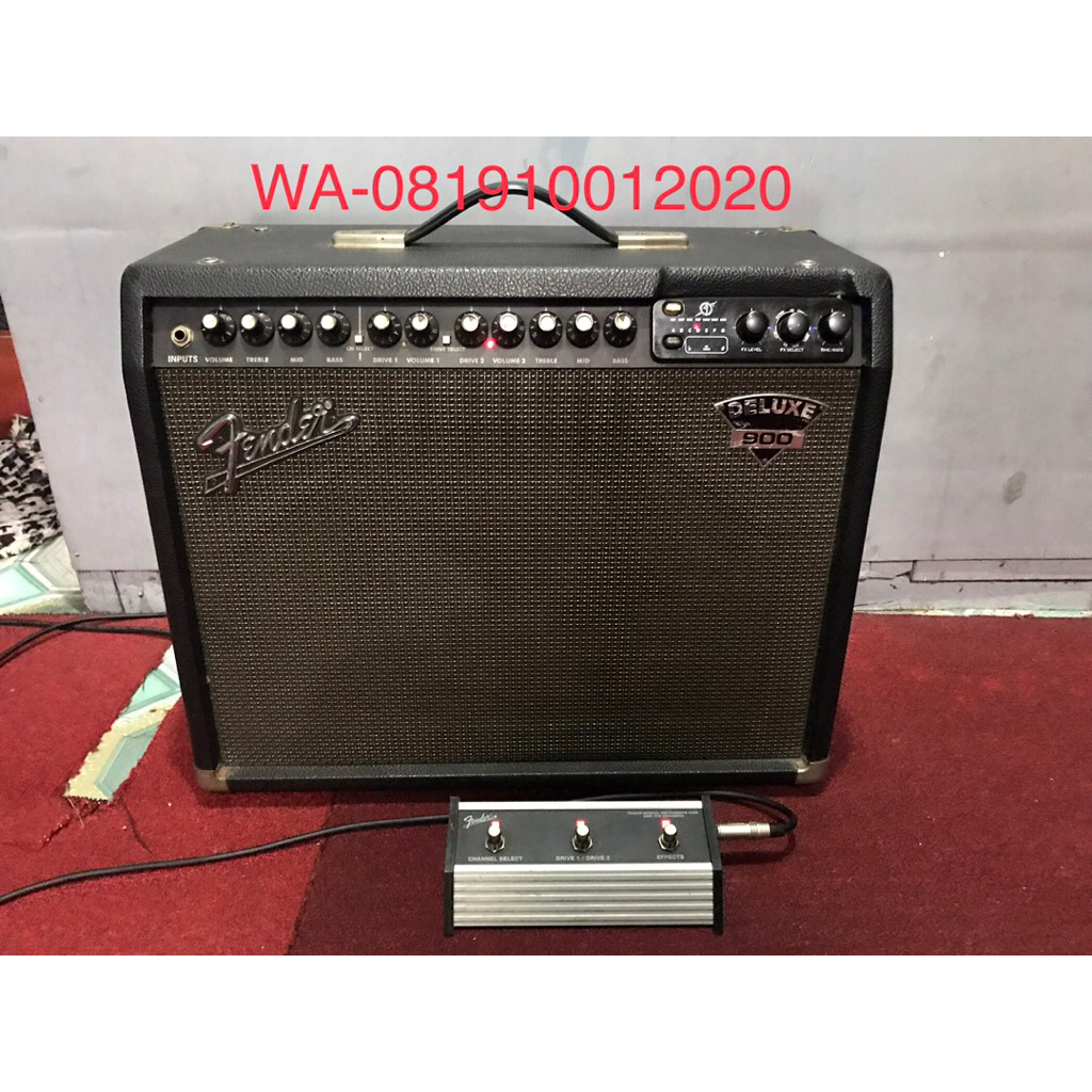 Ampli Gitar Fender Deluxe 900 mulus original