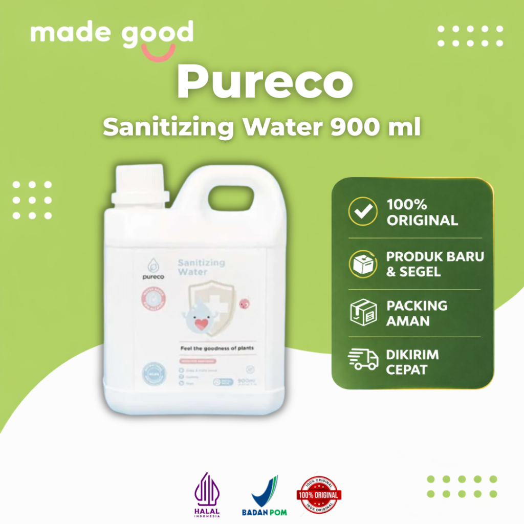 Pureco Sanitizing Water Refill 900ml Disinfectant Spray Pembersih Serbaguna