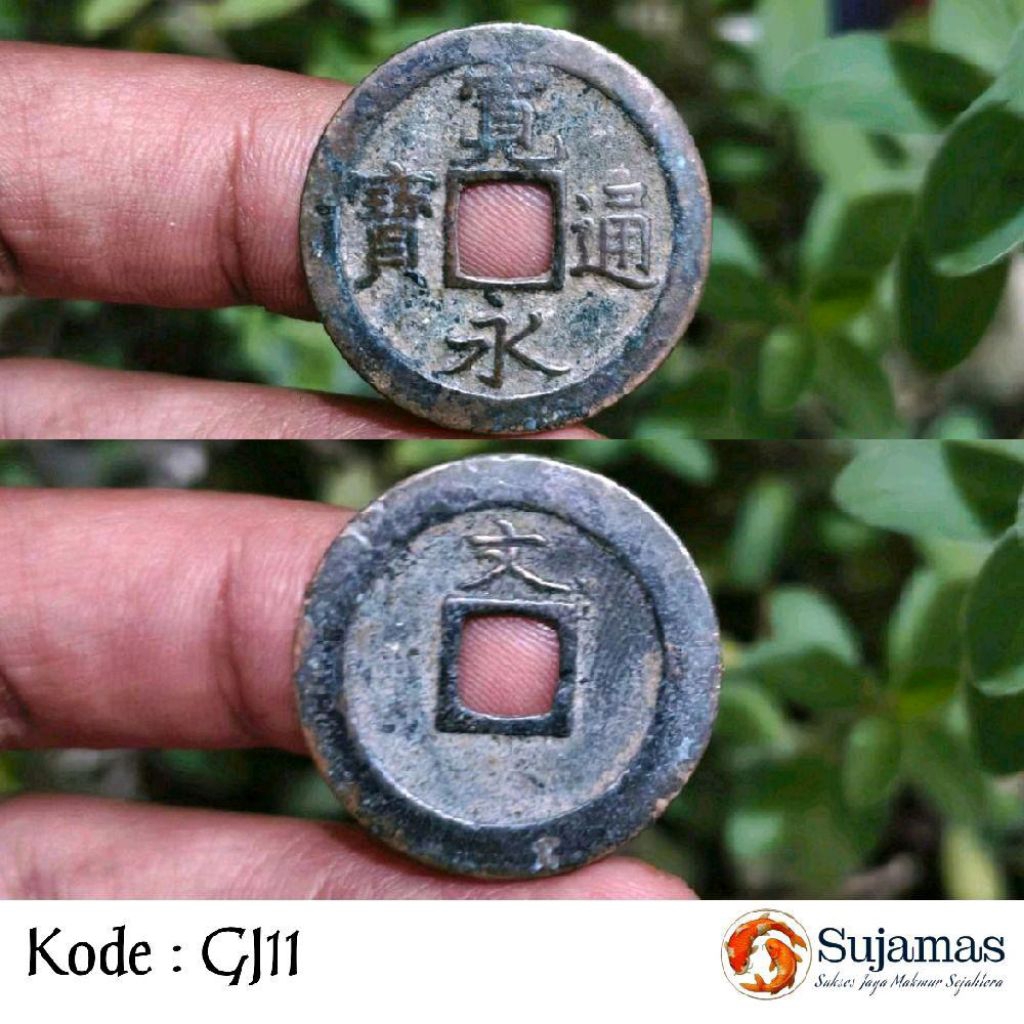 4 Koin Gobog Jepang 1 Mon Kaneitsuho