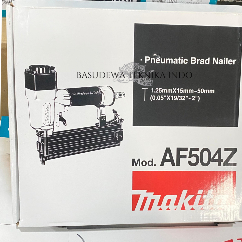 MAKITA MESIN PAKU TEMBAK AF504Z AIR NAILER / MESIN PAKU TEMBAK MAKITA AF504Z AF 504 Z