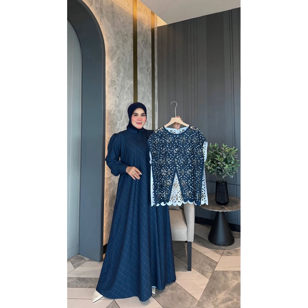 Dress | Gamis Gina Set Outer Nunulolo