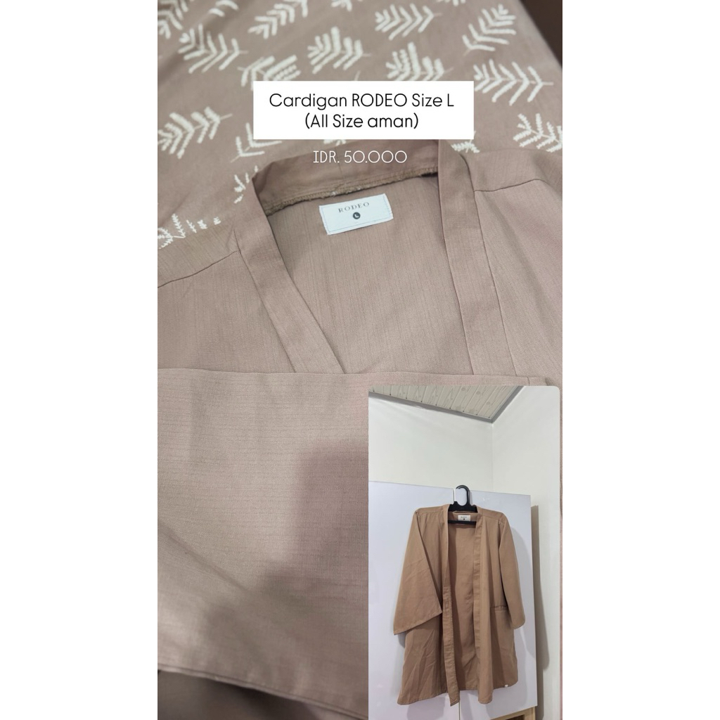 Rodeo Cardigan Size L