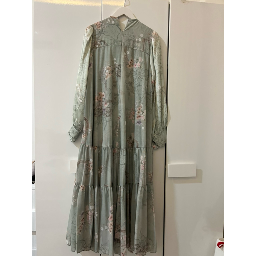 gamis sage green