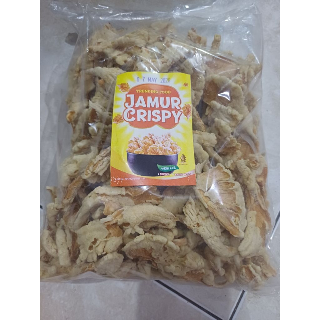 Jamur Crispy kemasan 1kg