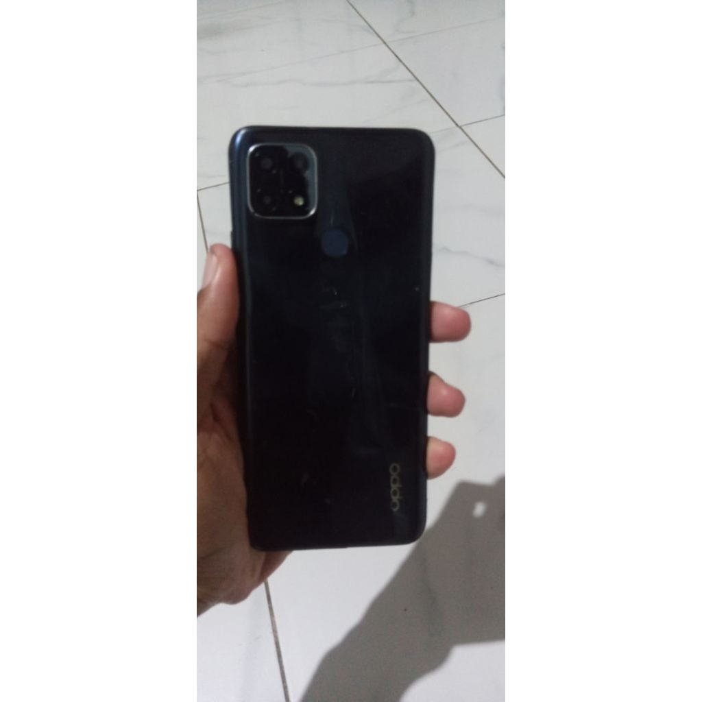 oppo a15s, refurbish (hp bekas) ram 6/128
