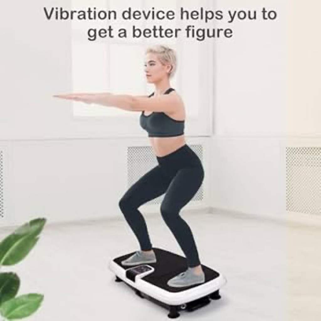 second bekas Perfect health perfect fitv slimmer body shaper vibrate plate alat olahraga cardio fitn