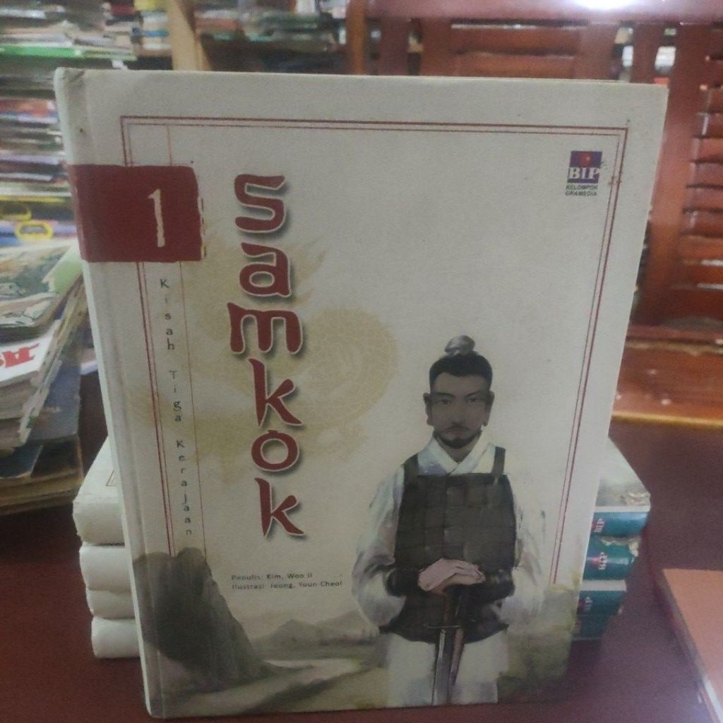 BUKU SAMKOK KISAH TIGA KERAJAAN JILID 1.ORIGINAL