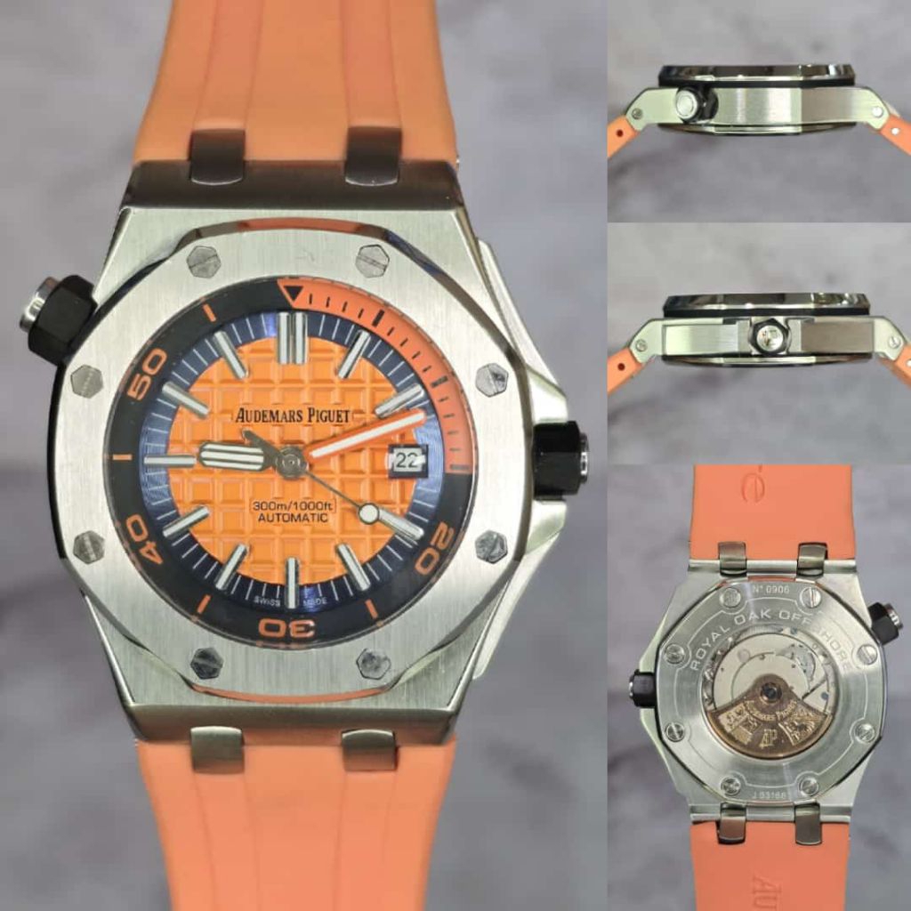 SPESIAL JAM TANGAN AP DIVER AUTOMATIC STAINLESS STEEL DIAL 42MM JAM TANGAN OTOMATIS PRIA