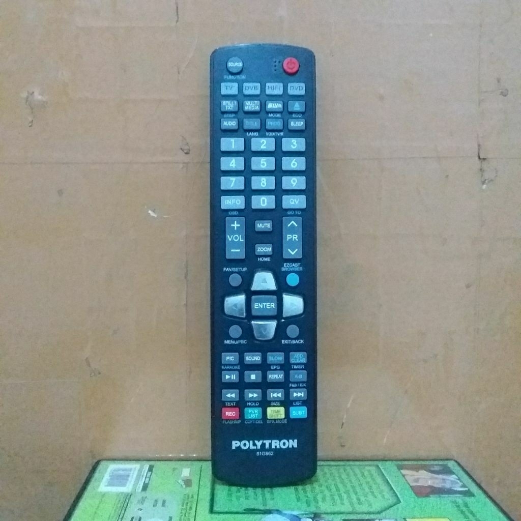REMOTE DVD HOME THEATER POLYTRON SERI 81G862 ORIGINAL