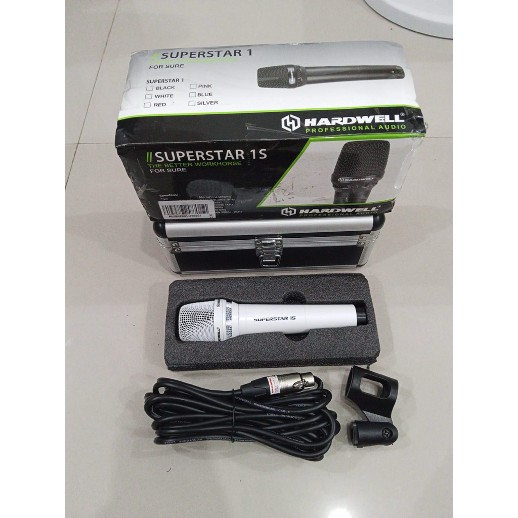 Mic kabel hardwell superstar 1 S Original Hardwell Superstar 1S free koper
