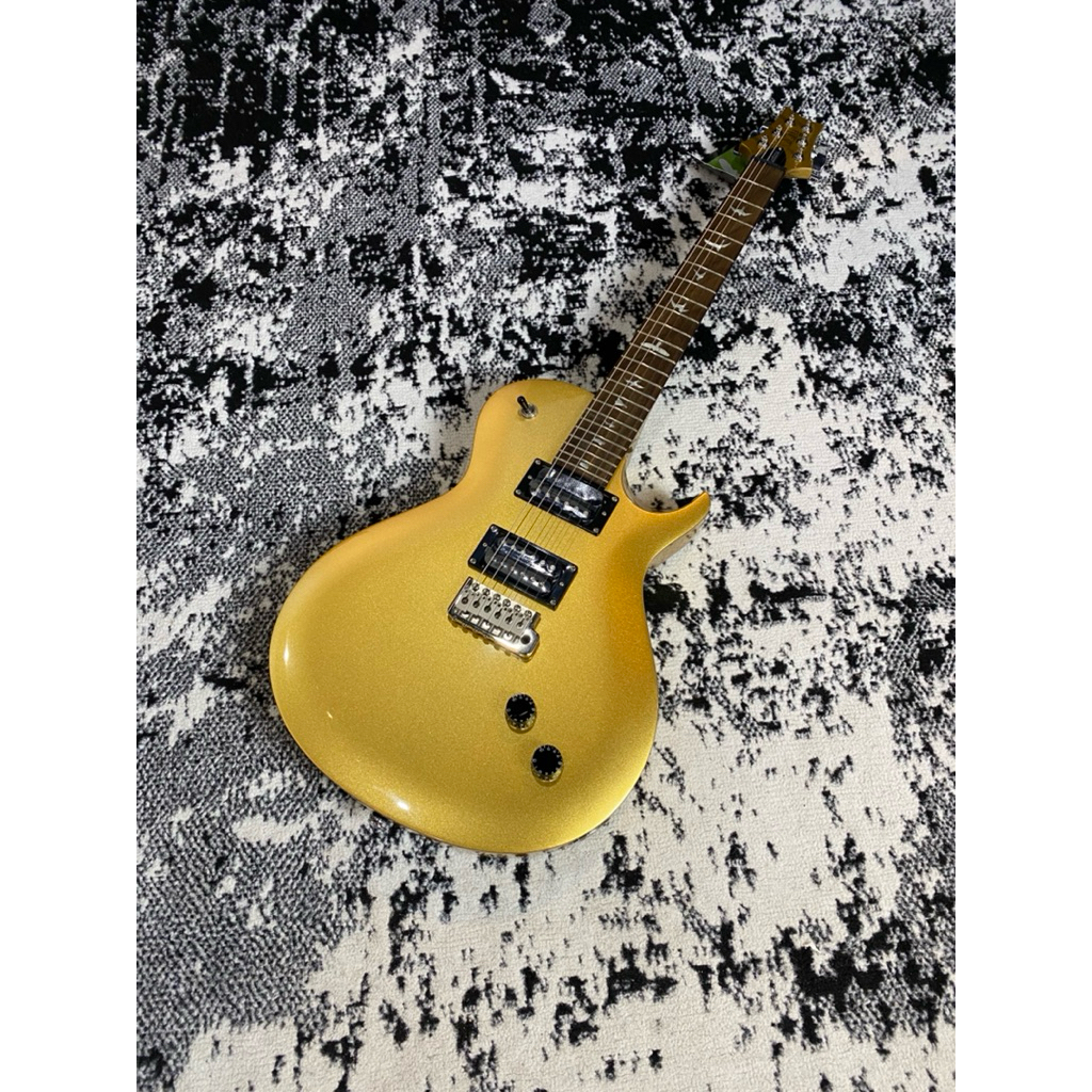 PRS SE Santana Signature Singlecut Trem Egyptian Gold