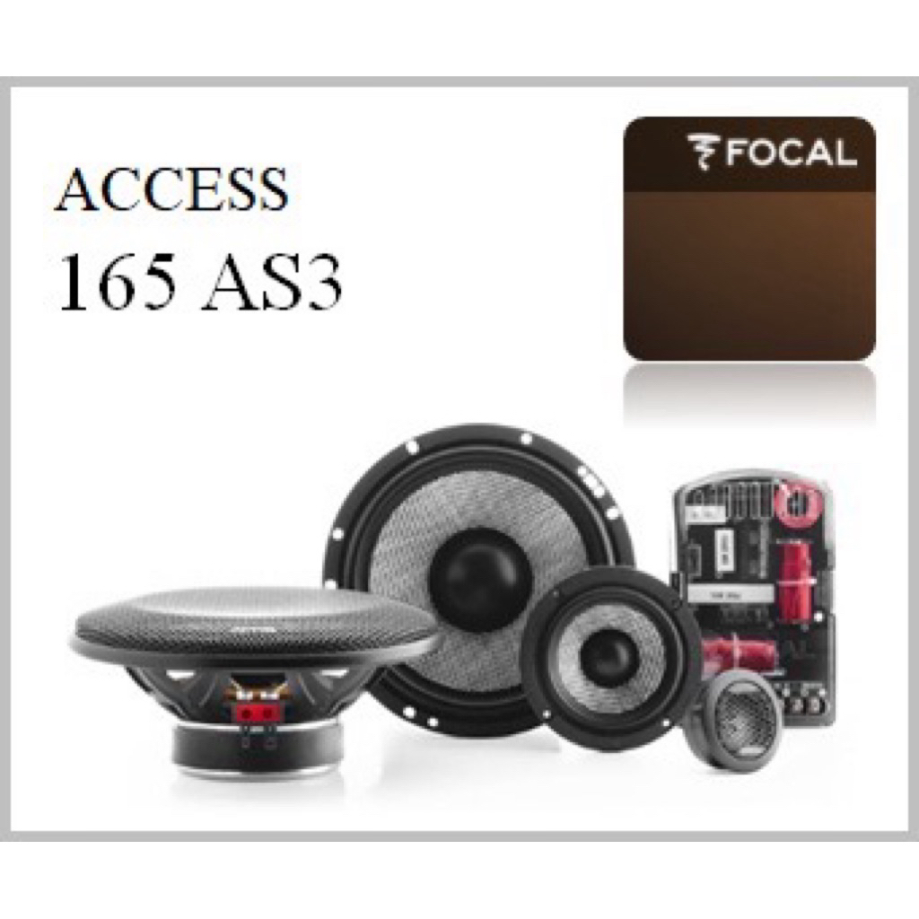 FOCAL 165 AS3 - Speaker 3 Way Set