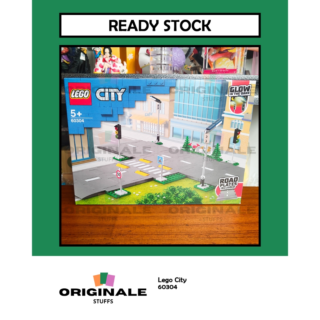 LEGO City 60304 Road Plates Original