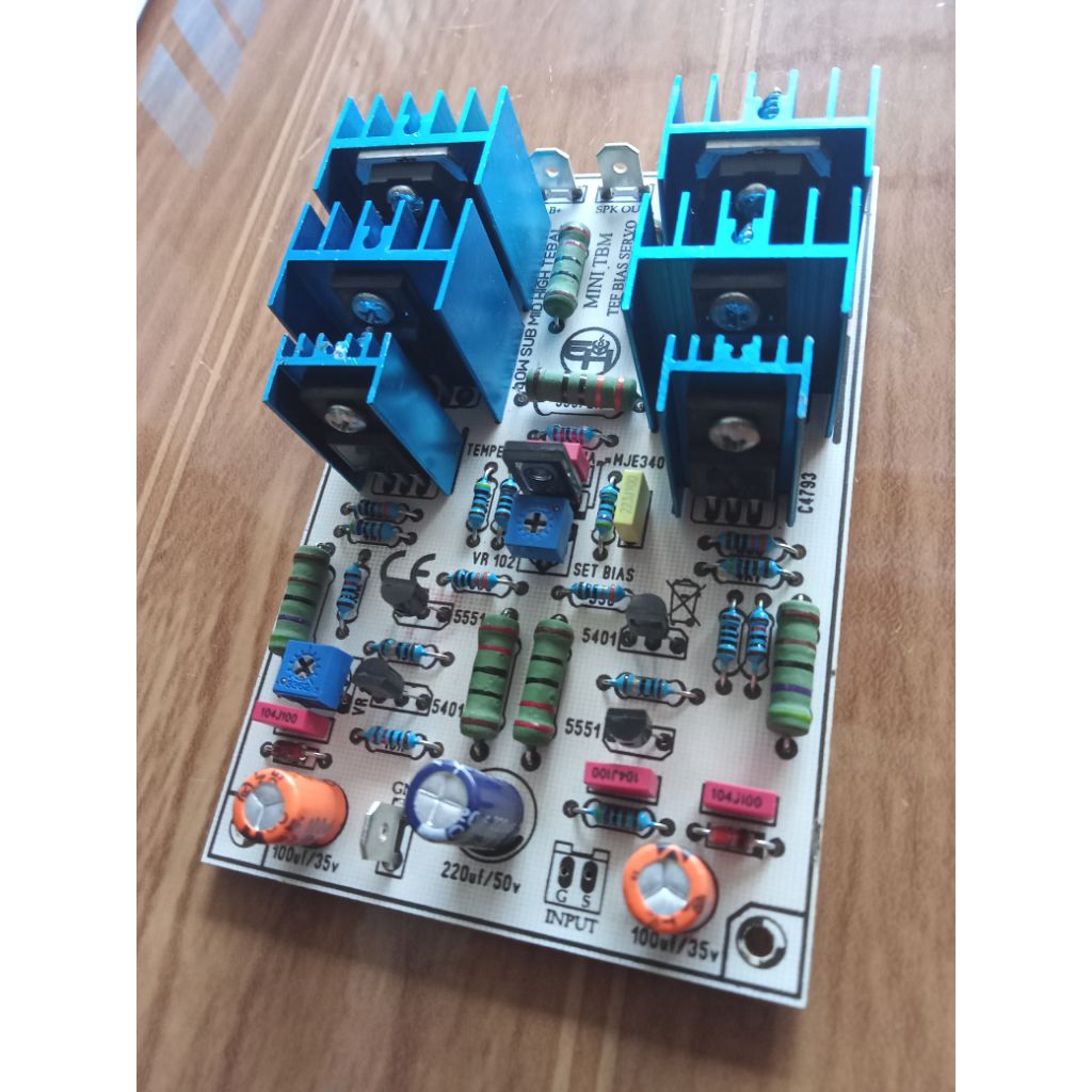 DRIVER POWER TBM MINI TEF SERVO LOW MID FULL HEATSINK