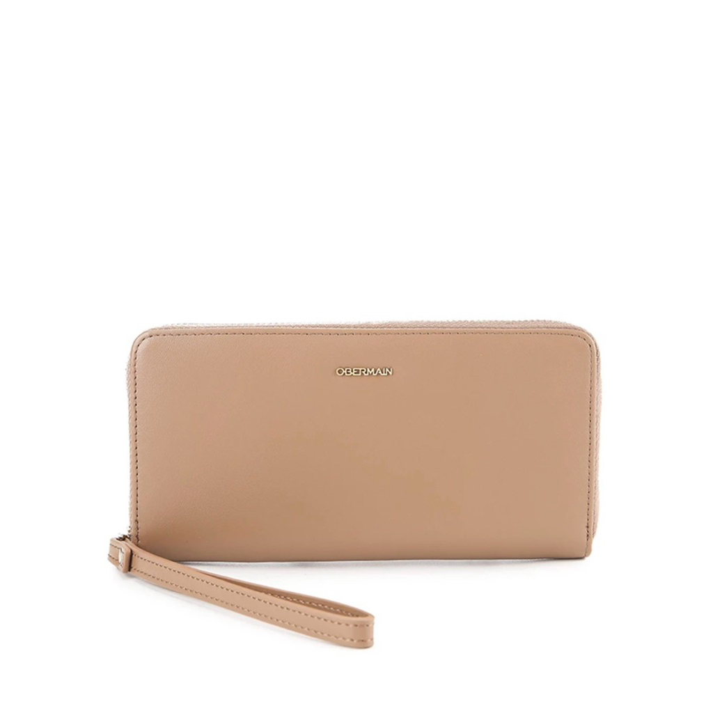 Dompet Panjang Zipper Wanita Obermain Original - Leather & RFID - Emmy