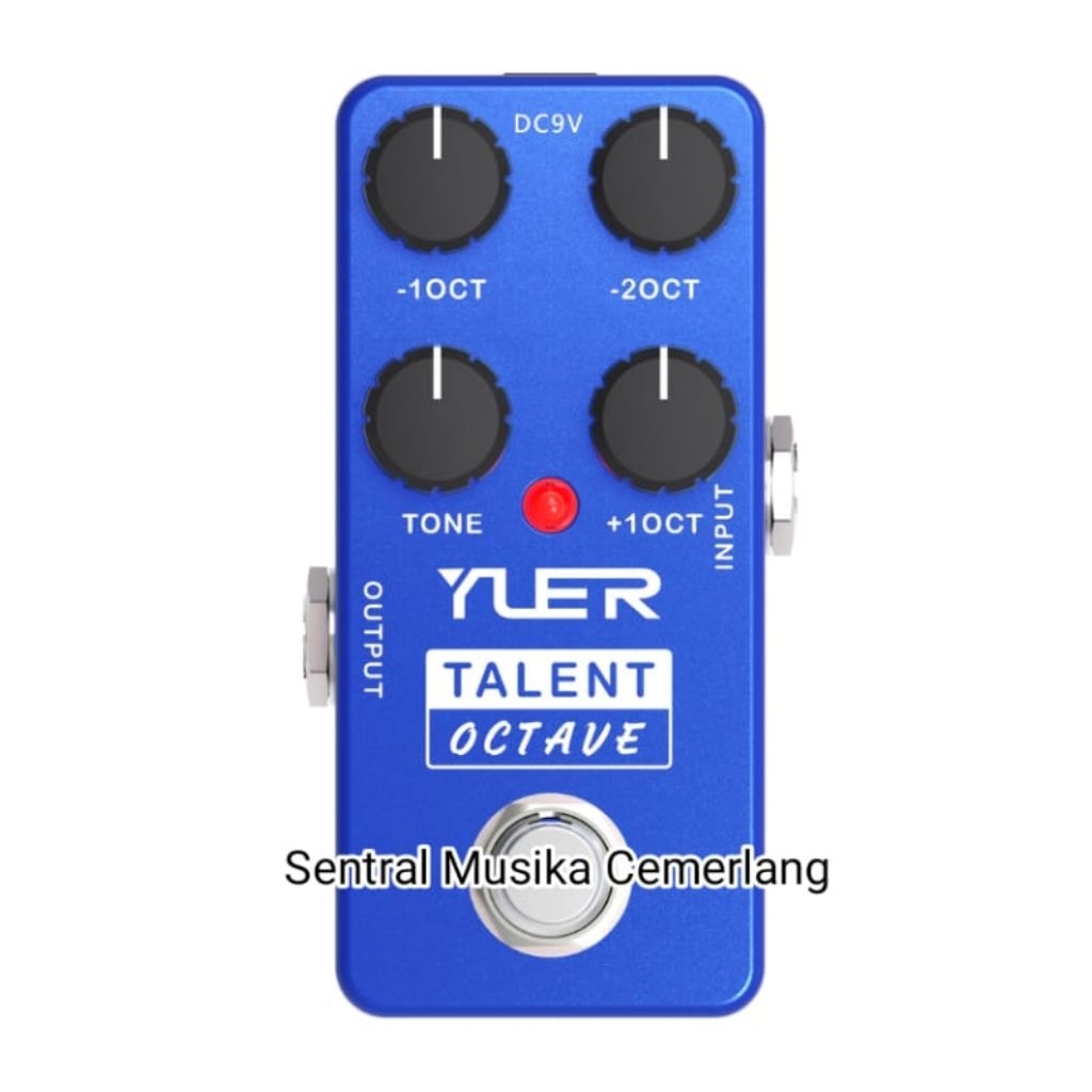 Yuer TALENT OCTAVE RS-19 Pedal Efek Gitar 3 Octave Based on Boss OC-5 Style
