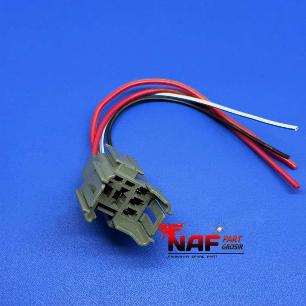 SOCKET SOKET RELAY RILEY STATER KAKI 4 BEAT FI SCOOPY VARIO CBR ORIGINAL