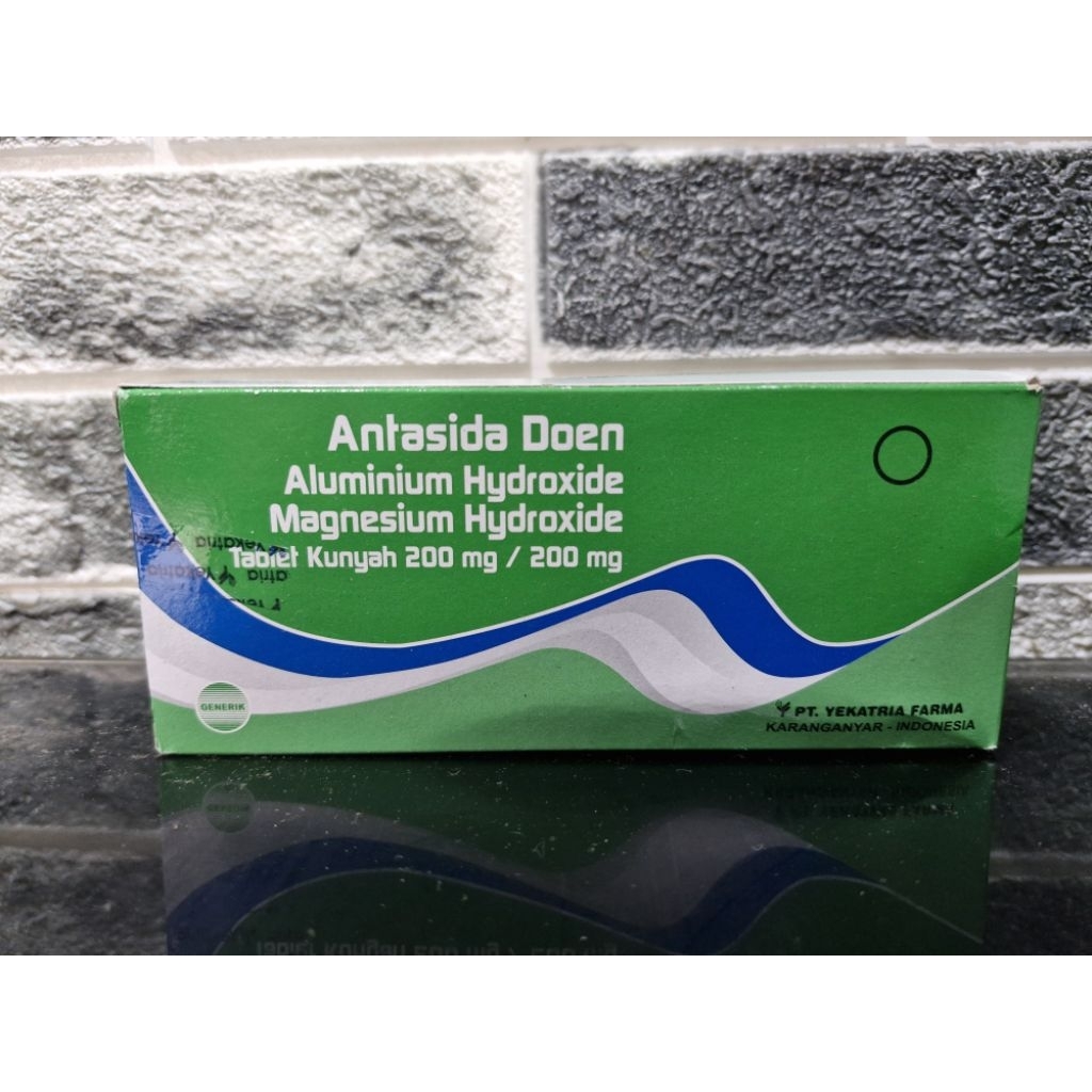 ANTASIDA YEKATRIA BOX ISI 100 TABLET KUNYAH - Obat Maag