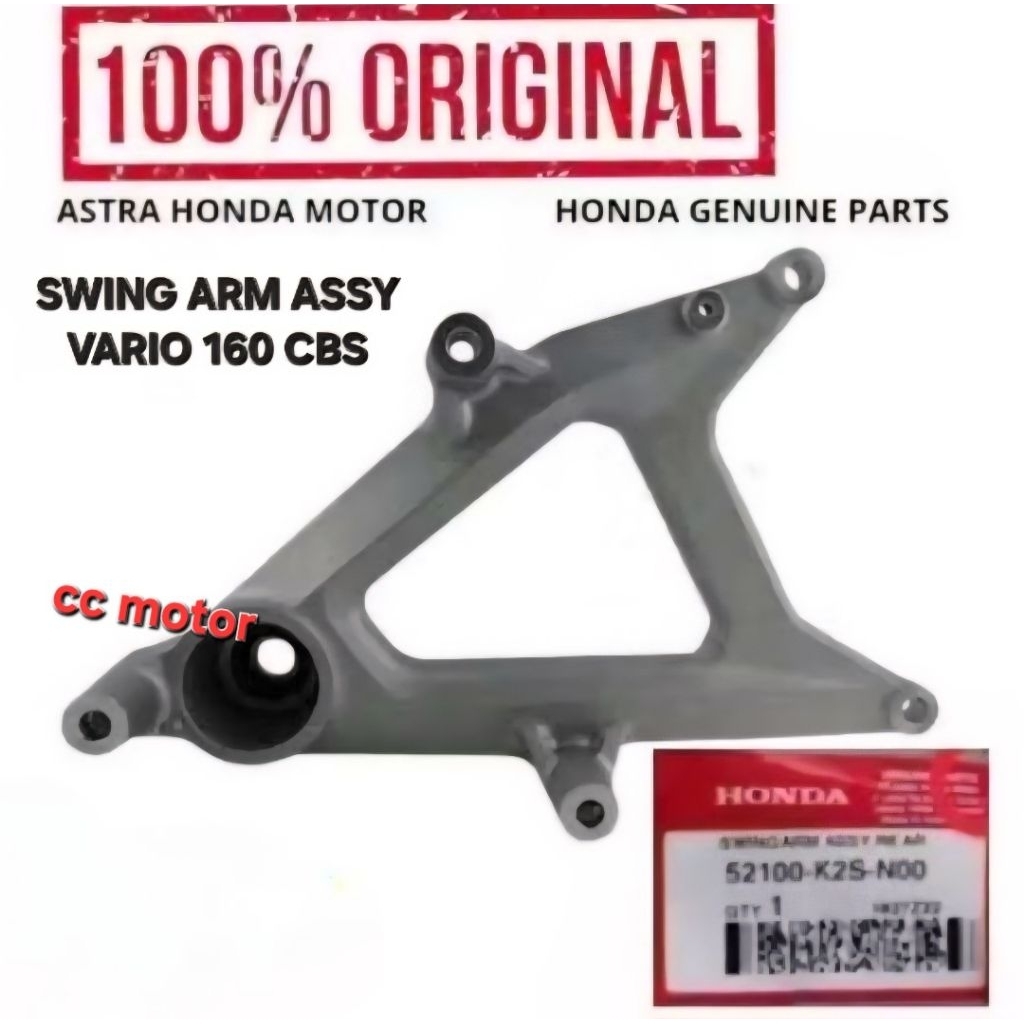 SWING ARM ASSY GARPU VARIO 160 CBS 52100-K2S-N00 ORIGINAL