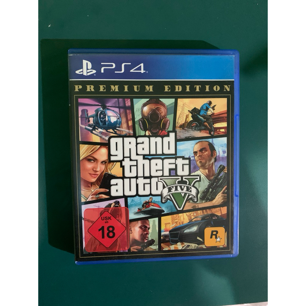 KASET GTA V PS 4