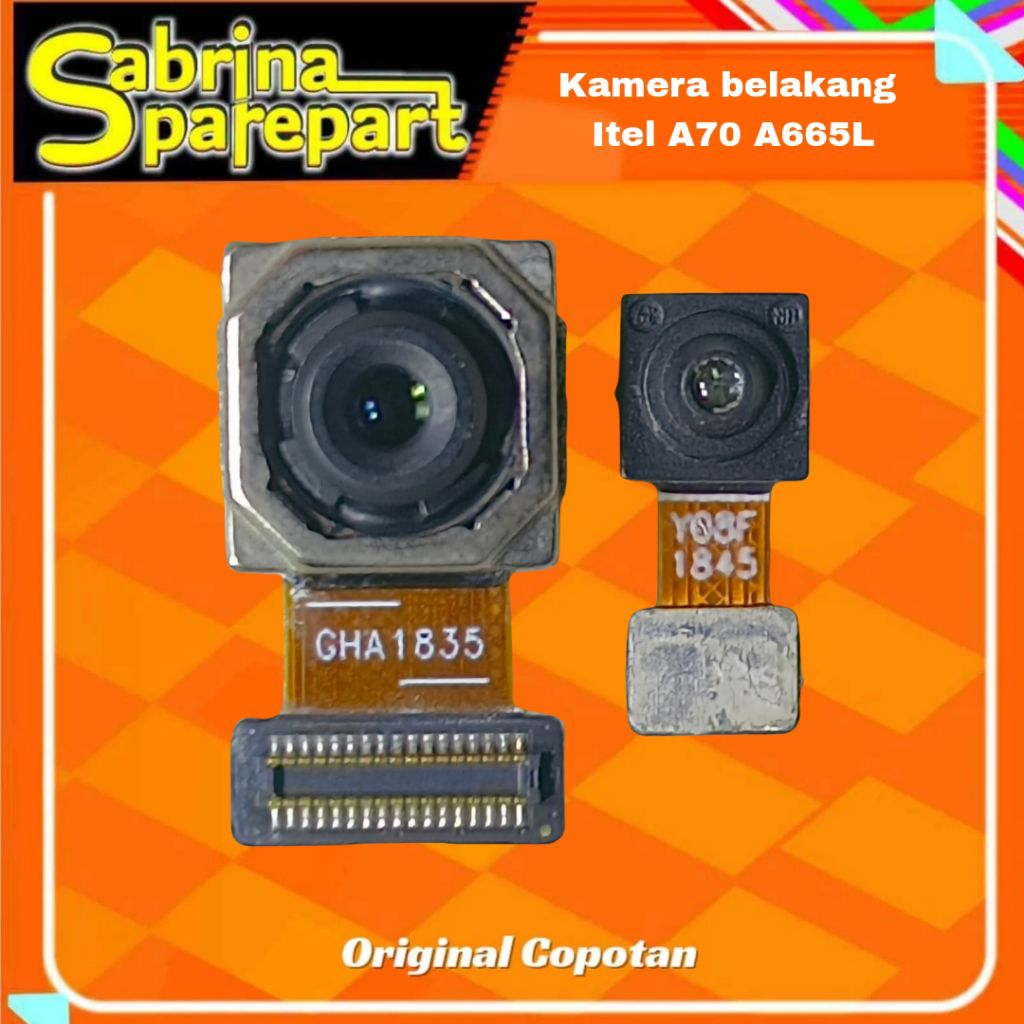 Kamera Belakang itel A70 A655L Original second Copotan