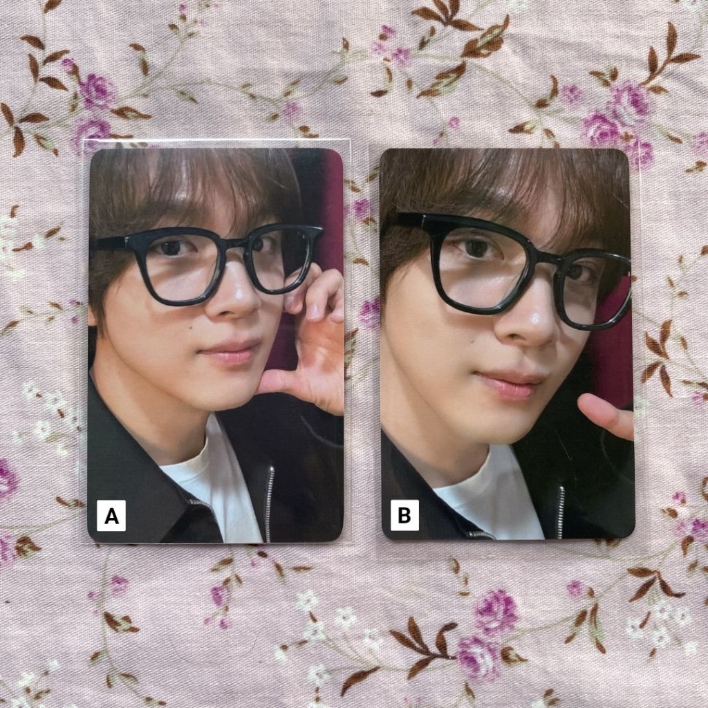 Official photocard haechan go back to the future nct dream